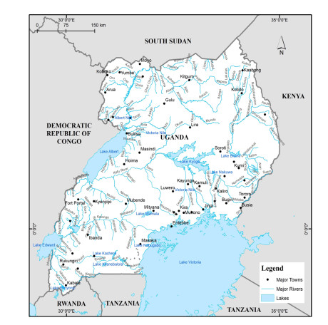 Overview of hydropower resources and development in Uganda